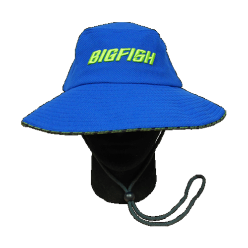 Bigfish Wide Brim Hat - Sml/Med - Blue
