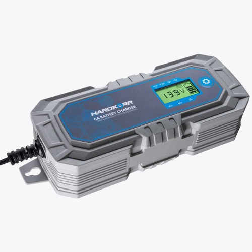 Hard Korr 6A AC Battery Charger With Automatic 6/12V DC Recognition