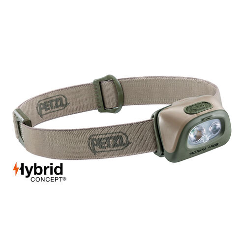 Petzl Tactikka + RGB 350 Lumen Headlamp - Desert