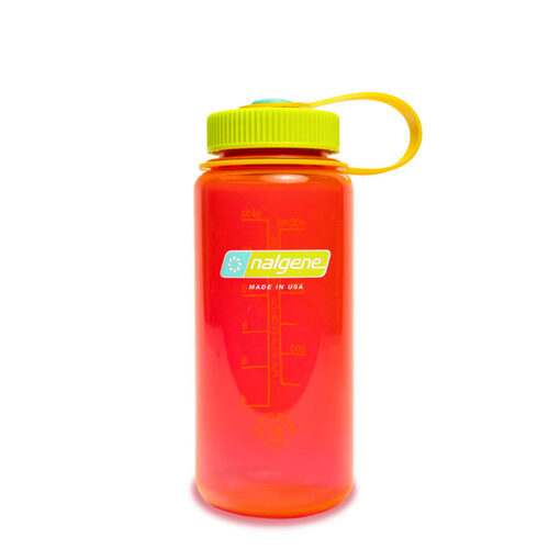 Nalgene 16oz Wide Mouth Sustain Water Bottle - Pomegranate