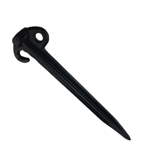 Supa Peg 300Mm Black Sand Peg Nylon