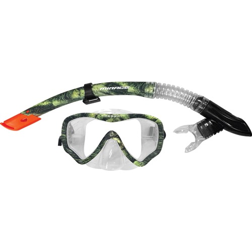 Mirage Eco Print Mask & Snorkel Set