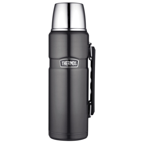 Thermos 1.2L Stainless King Stainless Steel Vacuum Flask - Smoke
