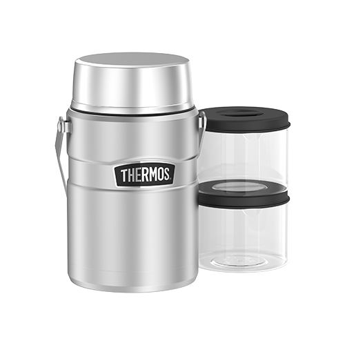 Thermos 1.39L Stainless King Big Boss Food Jar - Stainless Steel