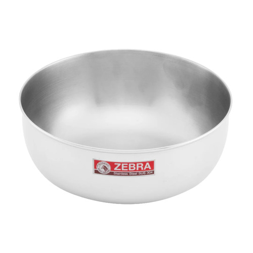 Zebra Stainless Steel 18cm Bowl
