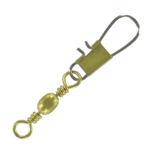 SureCatch Swivel Brass Snap Barrel Interlock     
