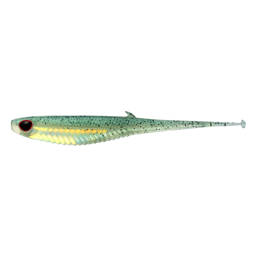 Nomad Wingman 5.25" Mirage X Green Wakasagi - 4 pcs   