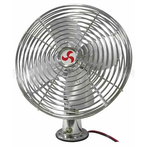 Drive Heavy Duty Chrome Car Fan